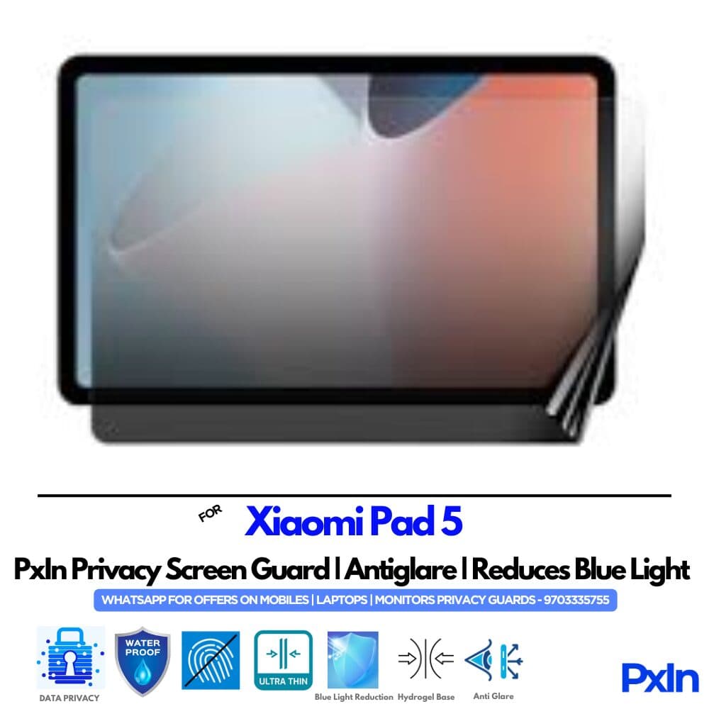 Xiaomi Pad 5 Privacy Screen guard