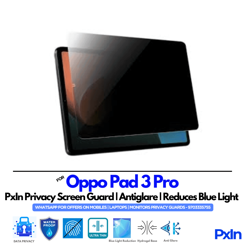 Oppo Pad 3 Pro Privacy Screen guard