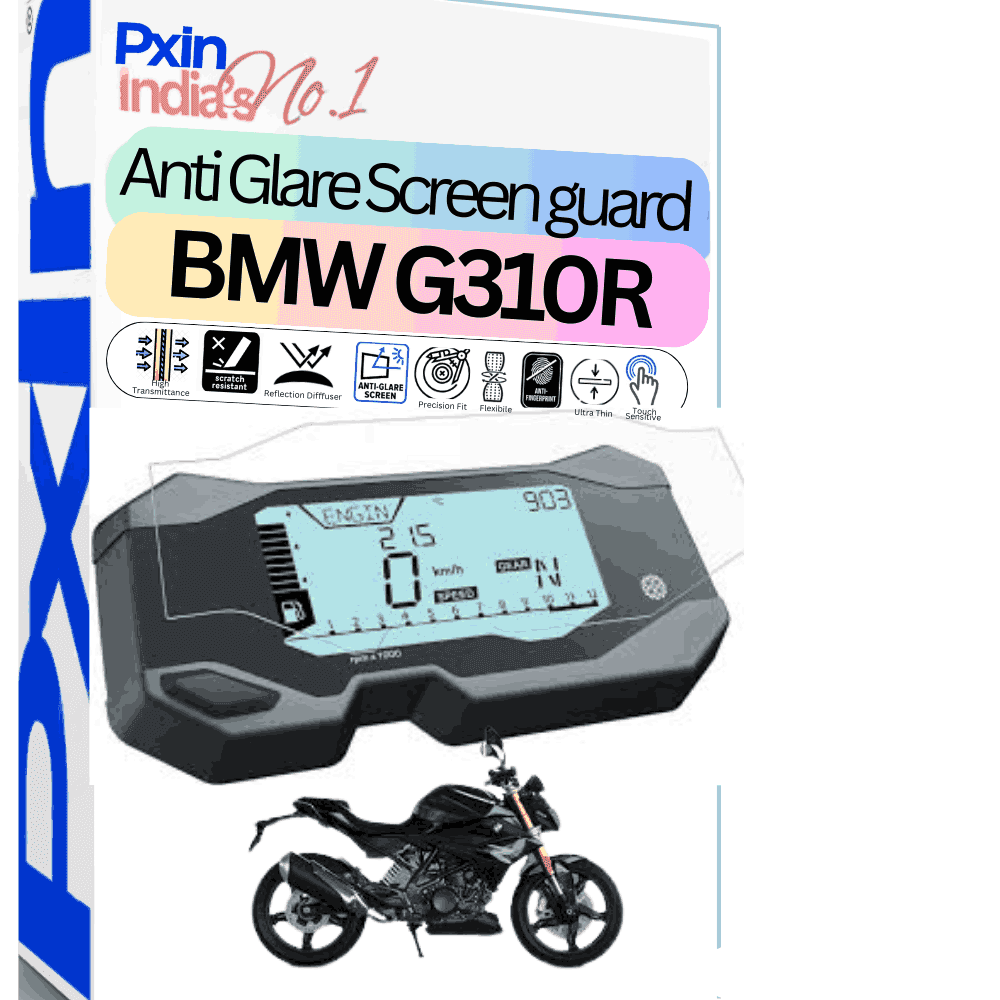 BMW G310R anti glare screen guard