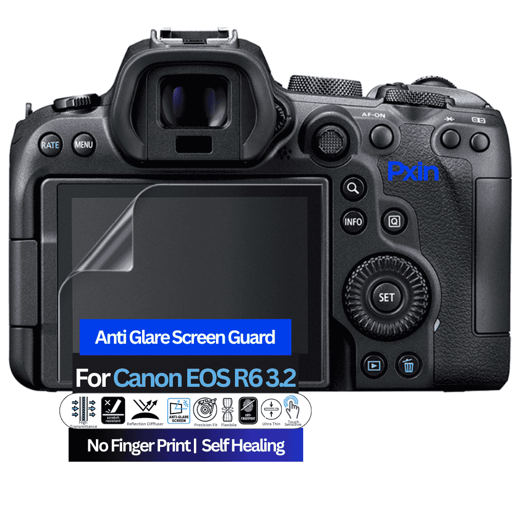 Anti-Glare Screen Guard for Canon EOS R6 3.2 Camera