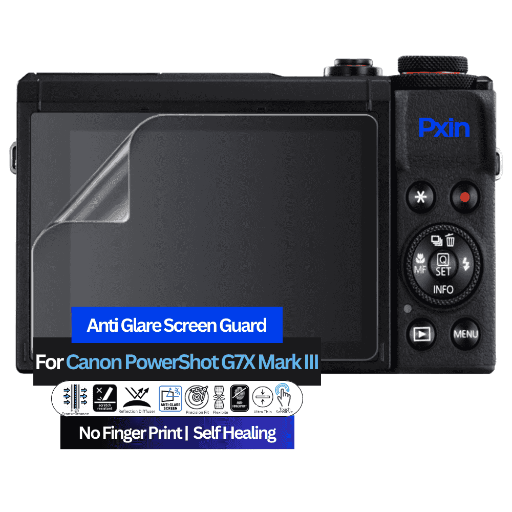 Anti-Glare Screen Guard for Canon PowerShot G7X Mark III Camera