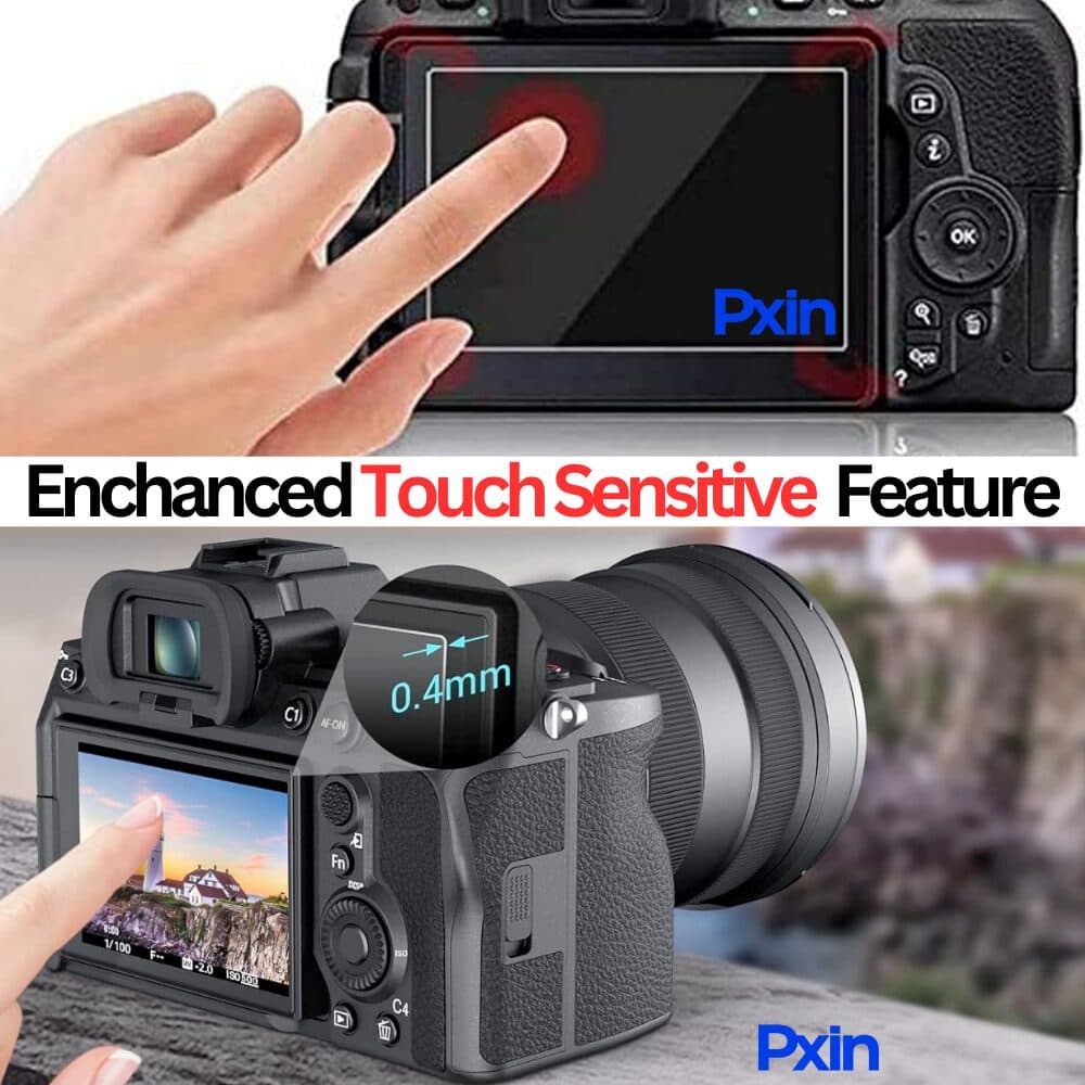 Anti Glare Screen Guard for Canon EOS M3 Camera | Ultra Clarity & Hypertouch - Image 5