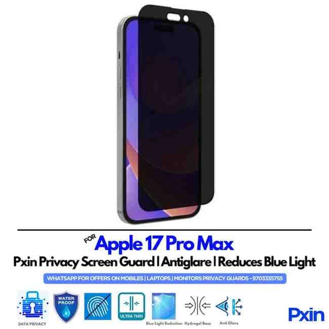Apple17ProMax Mobile Privacy Screen Guard