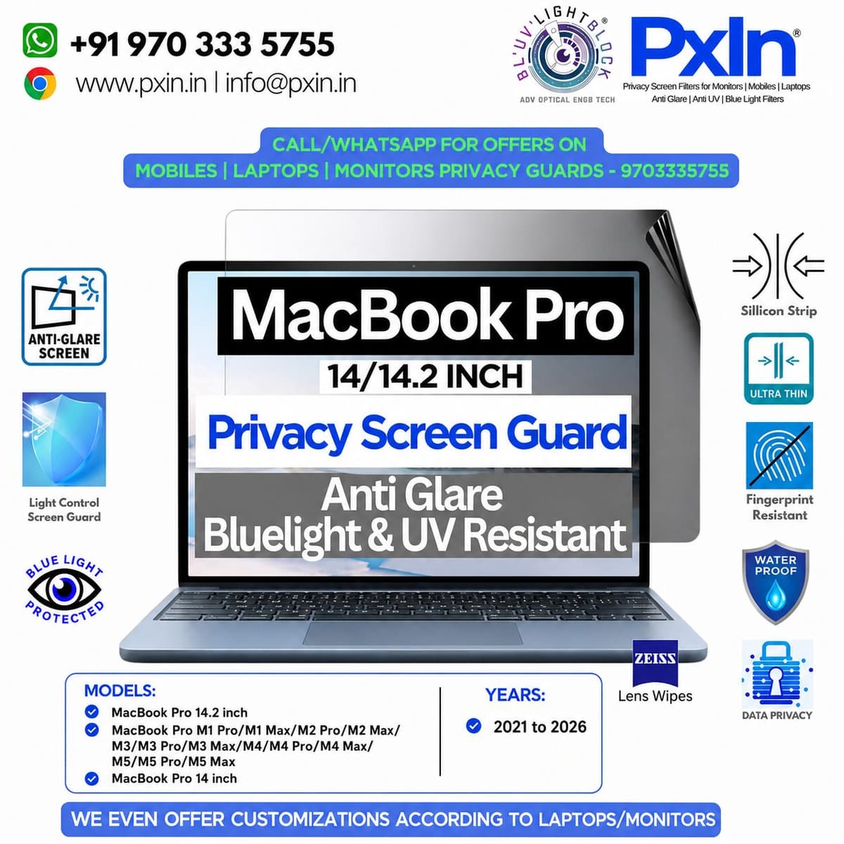 MacBook Pro 14.2 inch MacBook Pro M1 ProM1 MaxM2 ProM2 MaxM3M3 ProM3 MaxM4M4 ProM4 MaxM5M5 ProM5 Max MacBook Pro 14 inch (2021 to 2026)