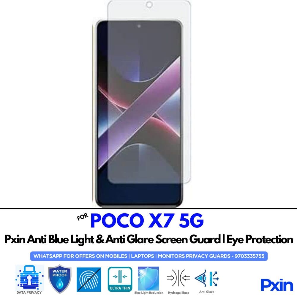 POCO X7 5G Anti Glare Screen Guard