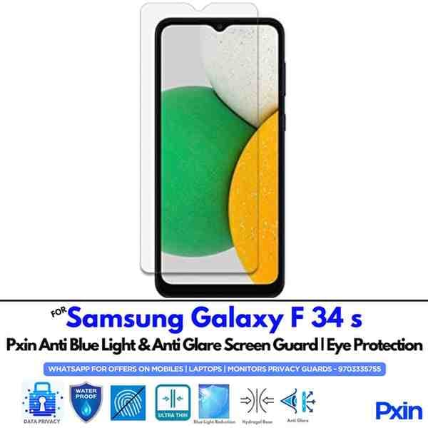 SamsungGalaxyF34s Mobile Anti Blue Light and Anti Glare Screen Guard
