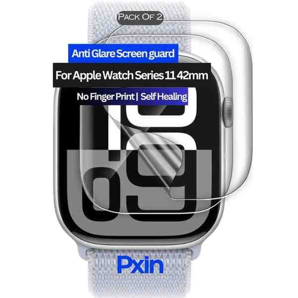 Apple Watch Series 11 42mm Anti Glare Screen Guard