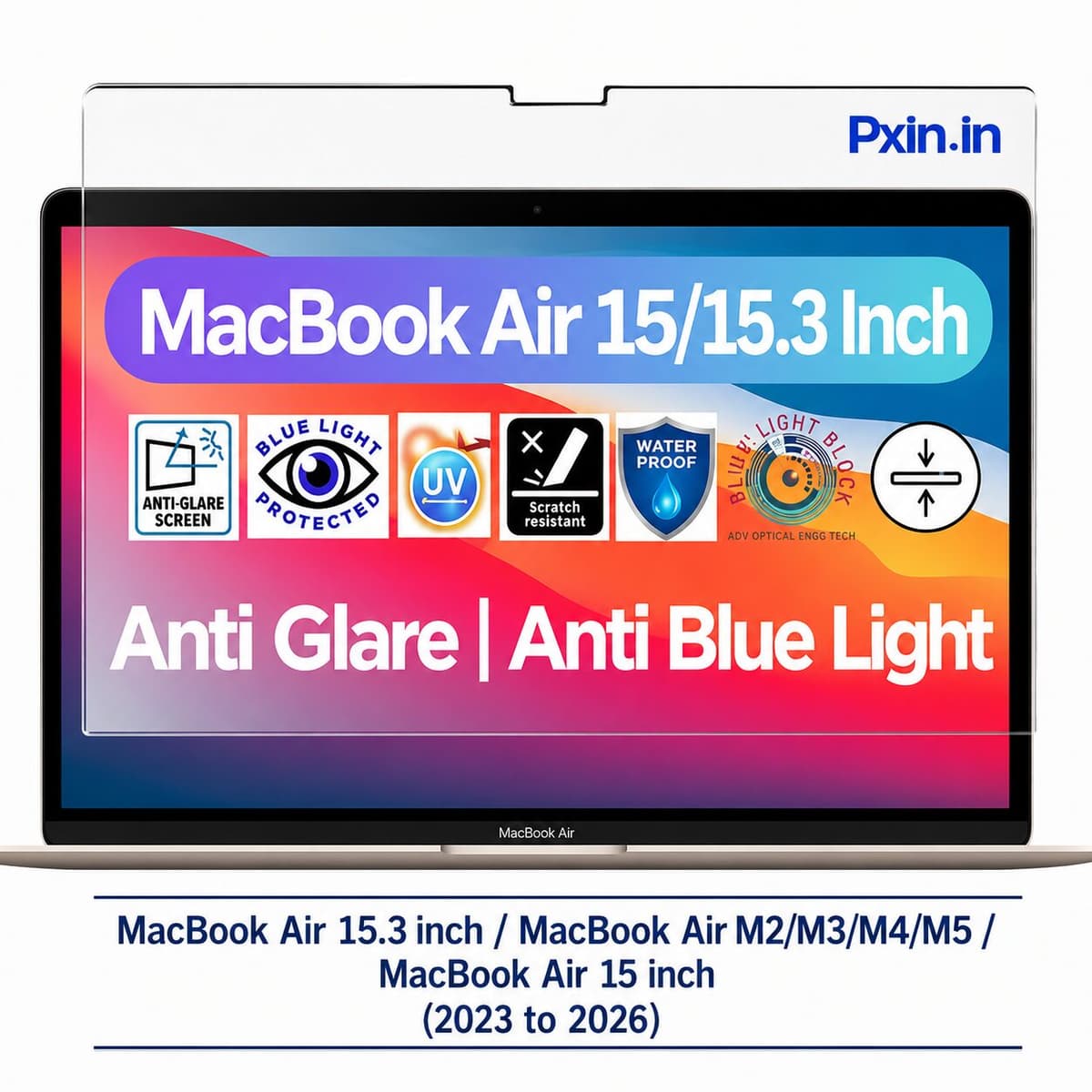 MacBook Air Air M2 M3 M4 M5 15 15.3 inch (2023 to 2026)