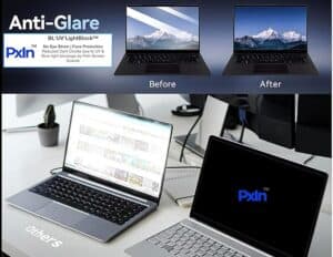 16.1 inch (16:9) Touch Laptop - Pro Privacy Screen Guard | Touch Sensitive | Anti Glare | Anti Blue Light | UV(A/B/C) Block | PXIN - Image 4