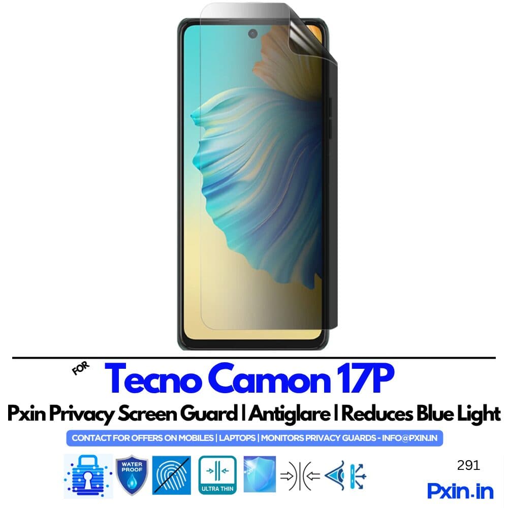 Tecno Camon 17P Privacy screen guard