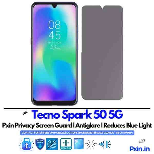 TecnoSpark505GPrivacyScreenGuard