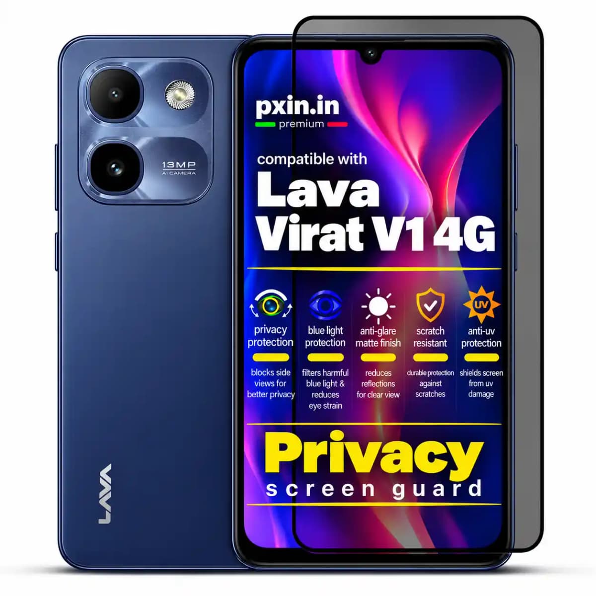 Lava-Virat-V1-4G-Privacy-Screen-Guard