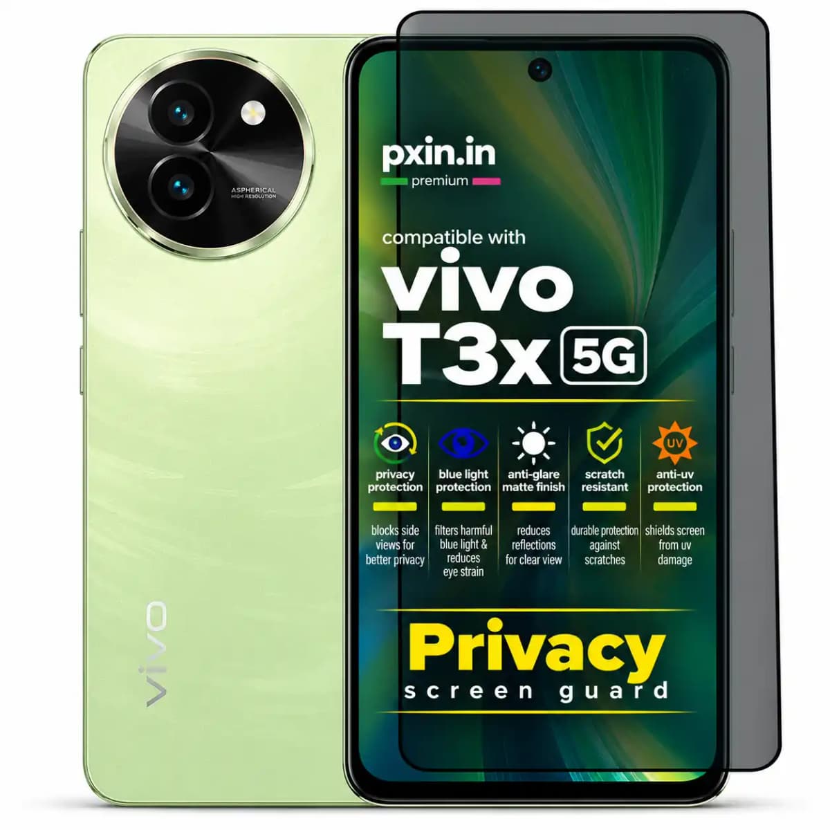 Vivo-T3x-5G-Privacy-Screen-Guard