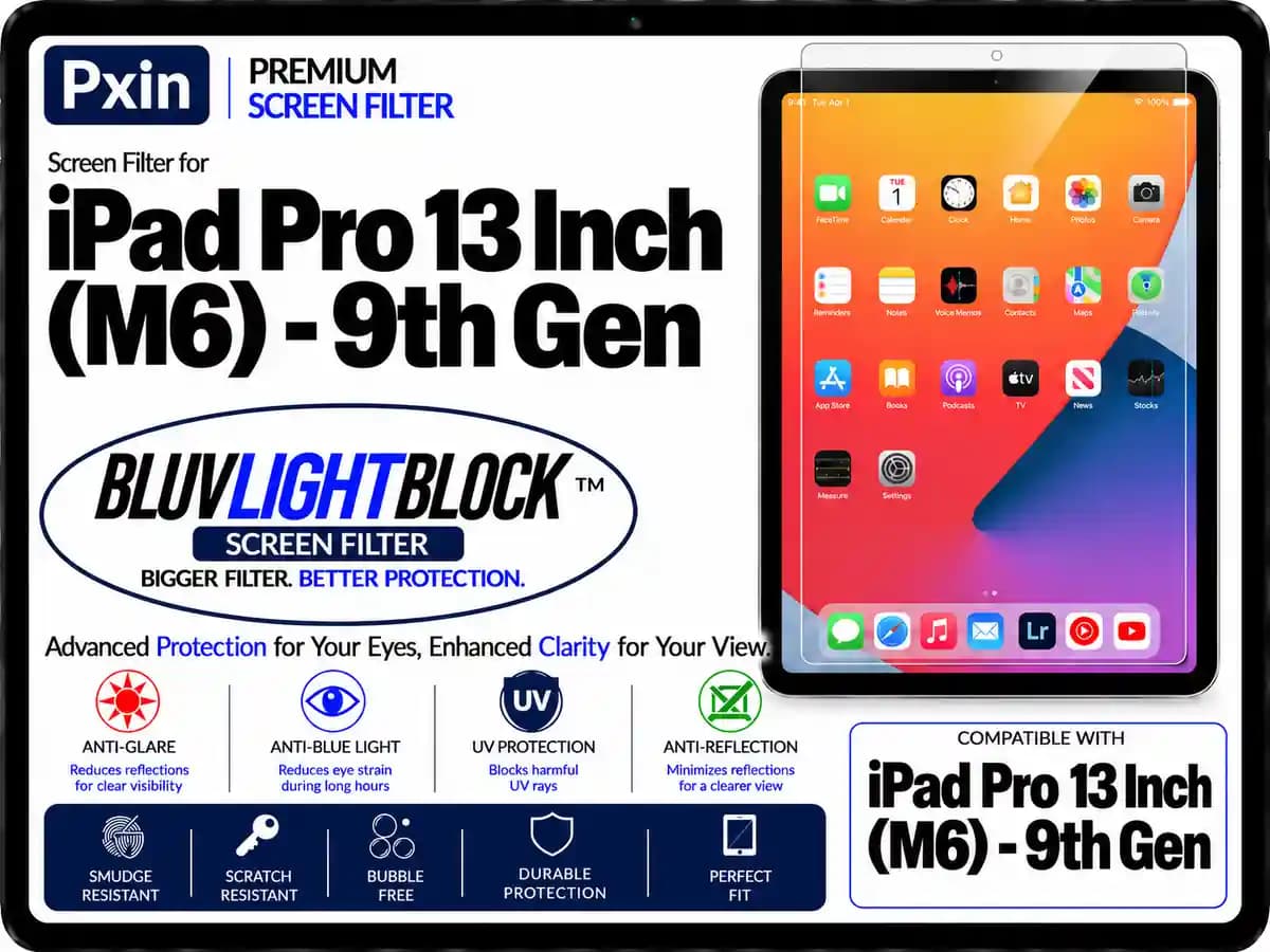 iPad-Pro-13 Inch-(M6)-9th Gen-antiglare-antiblue-screen-guard