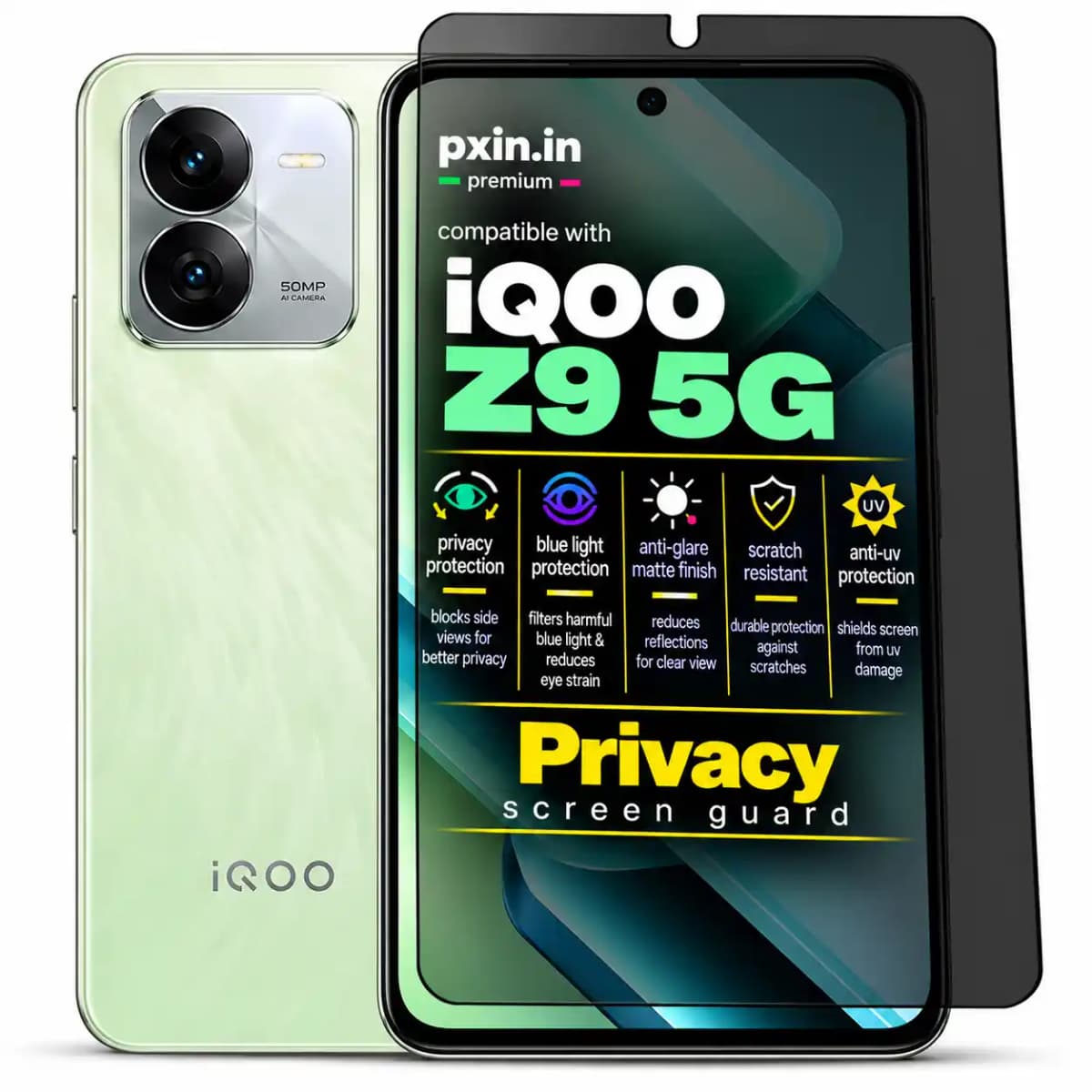 iQOO-Z9-5G -Privacy-Screen-Guard